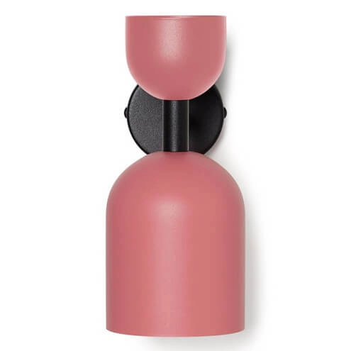 Ścienna lampa do salonu Supuru SUK18020 nad łóżko czarna różowa