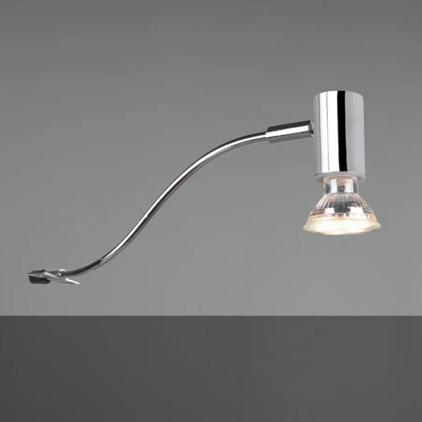 Metalowy kinkiet GIADA 283400106 chrom z regulacją 1xGU10 IP44
