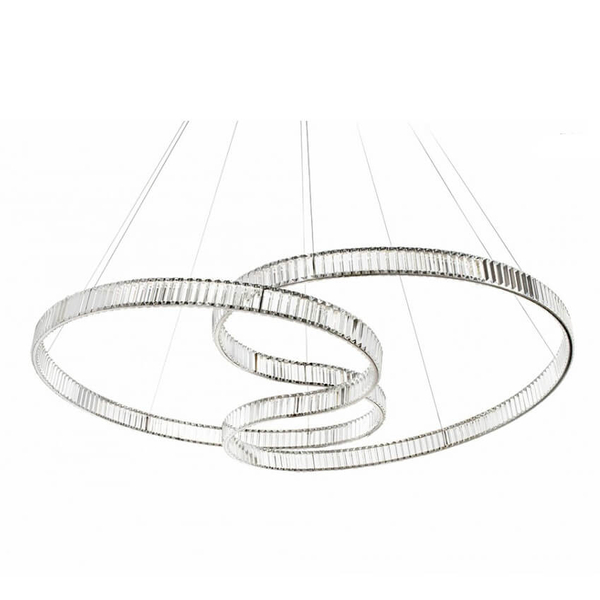 Wisząca lampa salonowa Wave MSE1501100198 Moosee LED 120W 3000K chrom