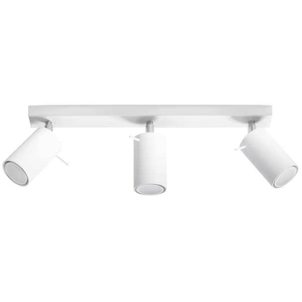 Lampa sufitowa reflektorki Ring SL.0089 Sollux regulowana biała
