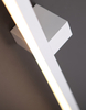 Kinkiet łazienkowy FINGER90 W0214 Maxlight LED 9W 3000K IP54 metal biały
