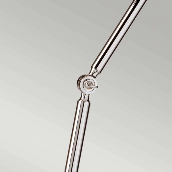 Podłogowa lampa z regulacją Provence PV-FL-PN Elstead nikiel