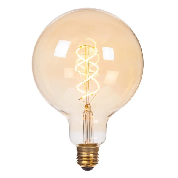 Bursztynowa żarówka BULB 49033/95/62 E27 4,9W 2200K kulista LED