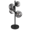 Biurkowa lampka Riha 56133-4T LED 3,5W 3000K do gabinetu czarna grafitowa