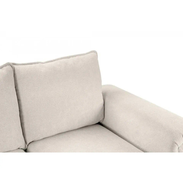 Sofa tapicerowana KELLY beżowa KH1501100164 wys. 90 cm do salonu