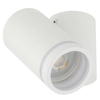 Lampa naścienna do jadalni Jet 5393 loftowa tuba metalowa biała