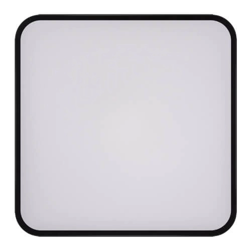 Plafon LAMPA sufitowa TOTEM LED D 03930 Ideus metalowa OPRAWA kwadratowa LED 24W 4000K plafoniera minimalistyczna czarna