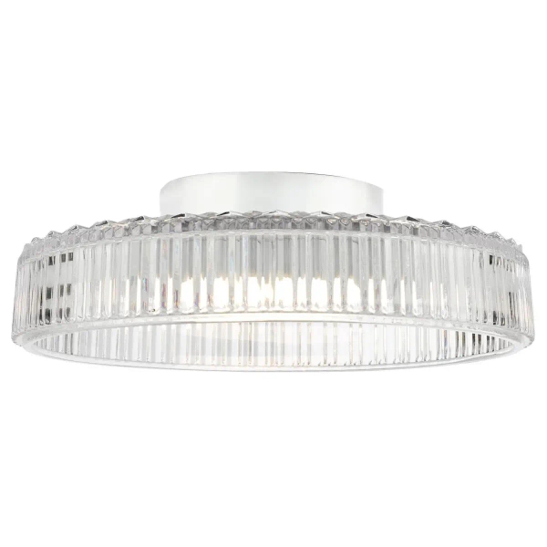 Kryształowy plafon Leena LEE5208 LED 16W 2700K okrągły chrom