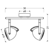 Sufitowa LAMPA plafon PENT 92-68057 Candellux industrialna OPRAWA regulowany kinkiet metalowy szary