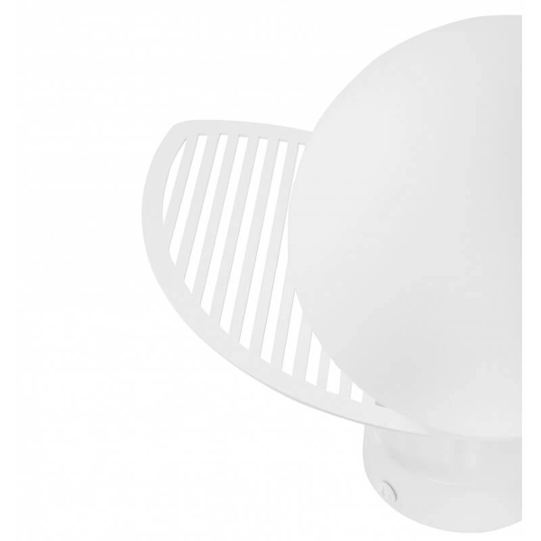 Kulista ścienna lampa do łazienki Fyllo FYB110S0 okrągła IP44 biała