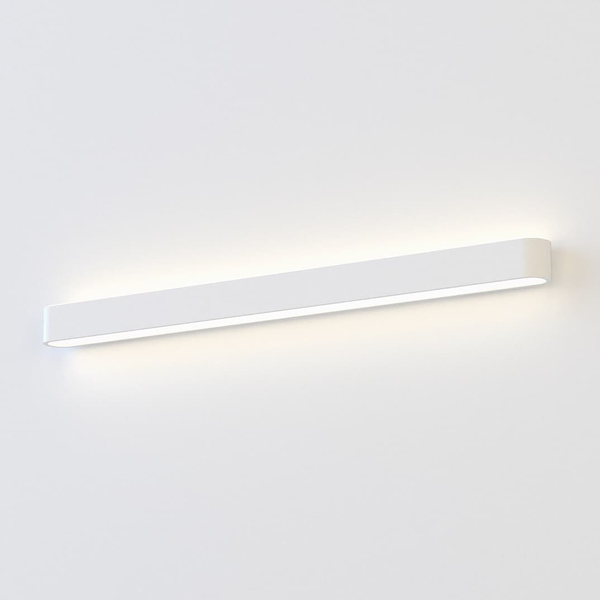 Podłużna lampa ścienna Soft Wall 7548 Nowodvorski belka metalowa biała