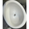 Regulowana lampa do salonu Stone DN426-600 wiszący kamień metalowy biały outlet