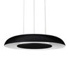 Wisząca lampa okrągła CAPINOTA LE44795 LED 24W 2700-4000K do salonu czarny biały