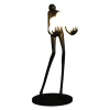 Lampa podłogowa do salonu Woman F9312 Step kule balls białe czarne