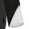 Ścienna lampa tuba Zebra 04216 Ideus z włącznikiem punktowa czarna biała