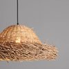 Wisząca lampa z trawy morskiej ALLENDE LE44491 boho beżowy