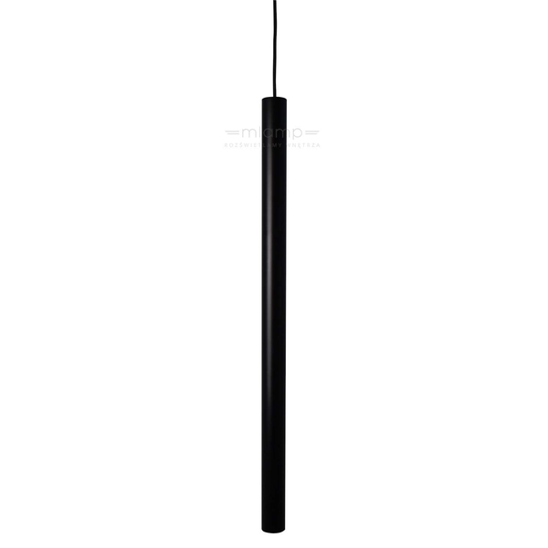 LAMPA wisząca YABU 5526 Shilo metalowa OPRAWA sopel ZWIS tuba czarna