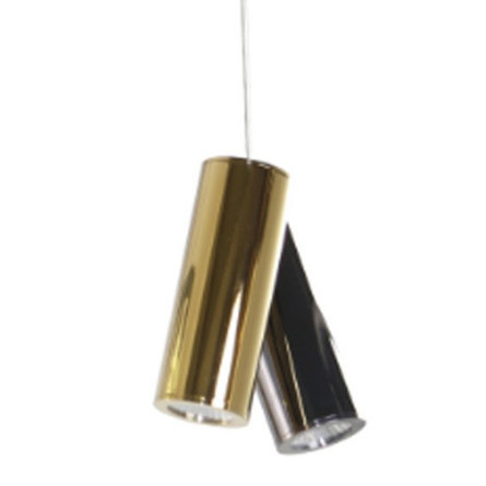 Zwisowa lampa do salonu JADE AZ6213 Azzardo LED 36W 3000K złota czarna