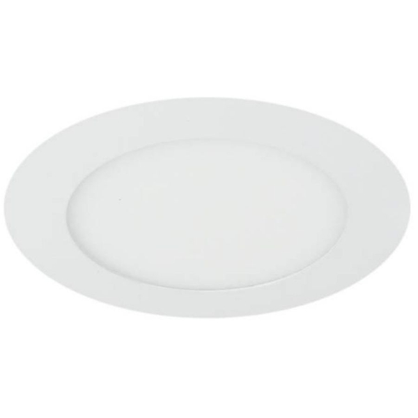Okrągła lampa sufitowa 2245607 Candellux oczko do jadalni białe
