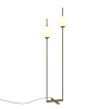 Podłogowa lampa The Sixth Sense Z020FL-L12BS3K LED 12W 3000K kule mosiądz