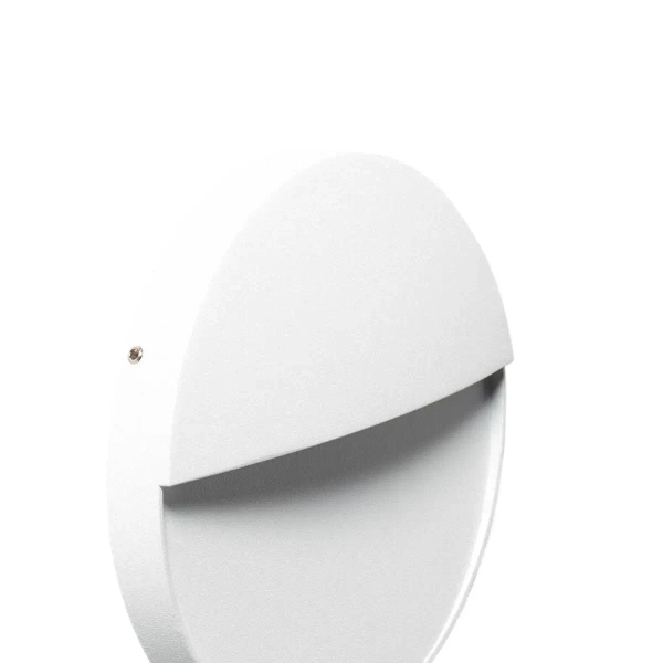 Elewacyjna lampa okrągła Lunaria ABR-LZKO-B LED 6W 2200-4000K IP54 biała