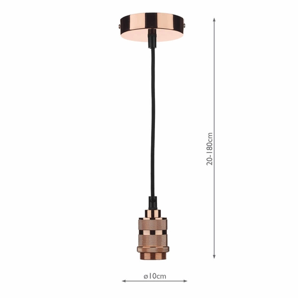 Zawieszenie do lampy wiszącej SP8664 Dar Lighting metal miedź