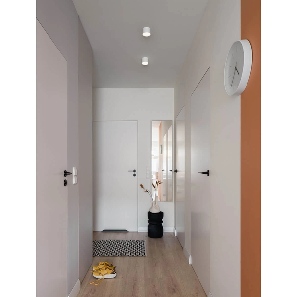 Sufitowa lampa tuba BRENAS LE44389 LED 17W 3000K do kuchni biały