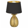 Dekoracyjna lampka stołowa Pineapple R50431079 RL Light ananas czarna złota