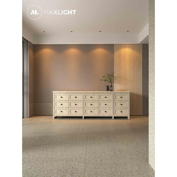 Regulowana lampa sufitowa Fine H0105 okrągła do salonu czarny