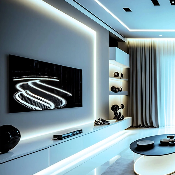 Ledowa taśma ściemnialna ML4747 Milagro LED 5,5W/0,5m 6000K czarna