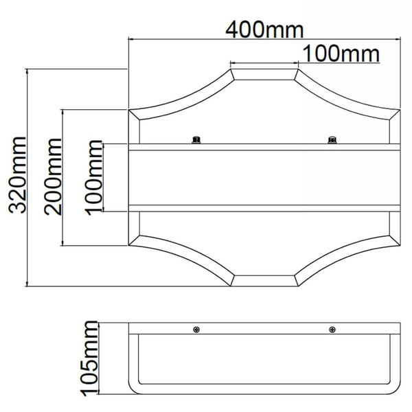 Kinkiet klasyczny Gerdo Parette abażurowa lampa biała złota