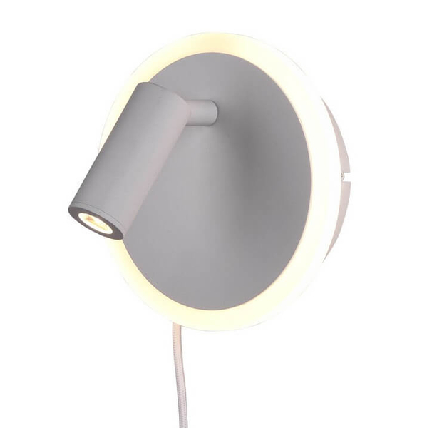 Ścienna lampa z regulacją Jordan 229210231 Trio LED 5W 3000K biała