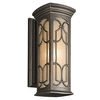 Lampa zewnętrzna na elewację KL-FRANCEASI-M Kichler metal brązowa