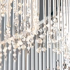 Wisząca lampa glamour Camille CAMILLE-24CH chrom przezroczysty