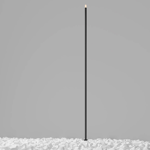 Stojąca lampa Spear O441FL-L1GF3K1 Maytoni IP65 słupek grafitowa