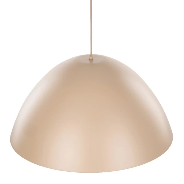 Klasyczna lampa wisząca Faro 10657 do salonu metalowy beżowy