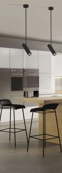 Sufitowa LAMPA spot EYE SUPER B 6503 Nowodvorski halogenowa OPRAWA metalowa tuba czarna