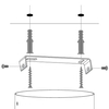 Lampa wielopunktowa wisząca Sopel 33628 Sigma okrągła tuby czarna