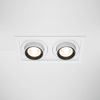 Regulowana lampa sufitowa Hidden DL095-02-10W3K-W LED 20W 3000K biała