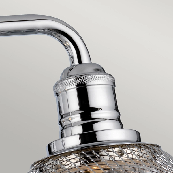 Ścienny kinkiet QN-RIGBY2-BATH-PC do łazienki chrom