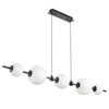 Kulista lampa wisząca MILA ST-CP241222-5L LED 27W 3000K kule białe czarne