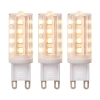 Żarówki 3 szt. kapsułki G9 49095/12/31 LED 3,5W 2700K 350LM białe