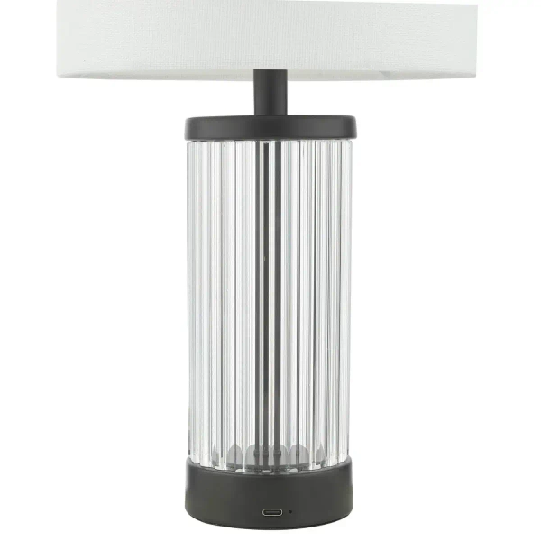 Dotykowa lampa stołowa Enrico ENR4122 LED 2,4W 3000K szklana czarny