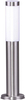 Lampa ogrodowa tuba Anica K-LP231-450 wąska metalowa chrom 