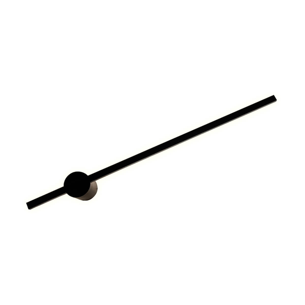 Ścienna lampa Troy W90477-60BK Zumaline LED 8W 4000K podłużna czarna