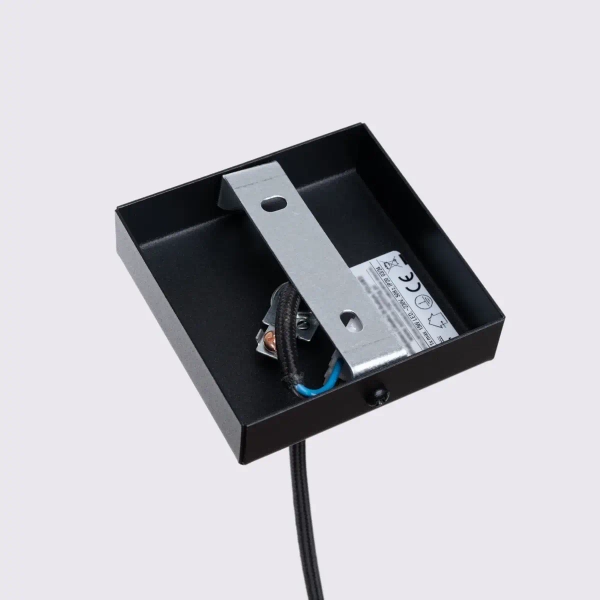 Podłużna lampa wisząca KARBON SL.1573 jadalniana tubka czarny