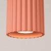 Lampa sufitowa tuba AURA SL.1824 brzoskwiniowa ryfel 1xGU10 do salonu