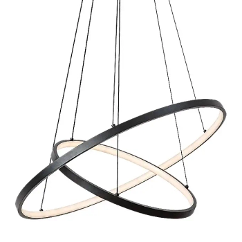 Regulowany zwisający żyrandol Beliza 72345 LED 75W 3000-6500K czarny