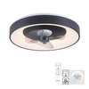 Sufitowa lampa wentylator Venika 14644-18 Just Light 36W 2700-5000K czarna