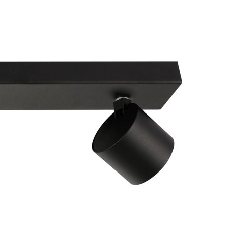 Plafon LAMPA sufitowa BONIVA SPL-2854-3B-BL Italux metalowa OPRAWA regulowane LED 15W 3000K reflektorki na listwie czarne